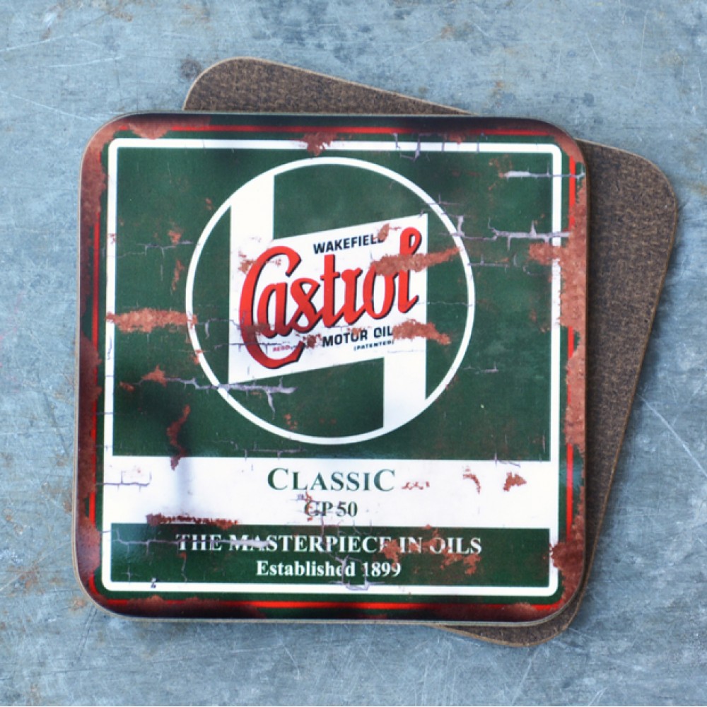 Castrol Wakefield oil coaster